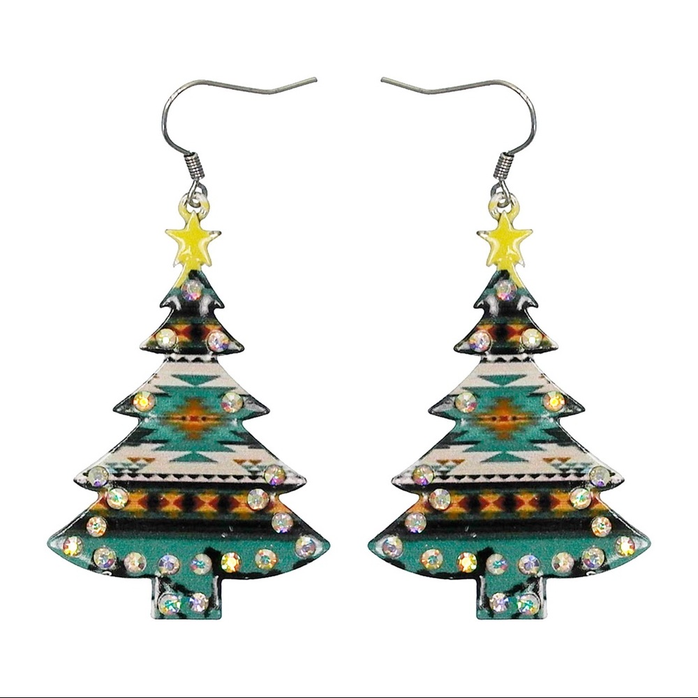 Christmas Tree Earrings
